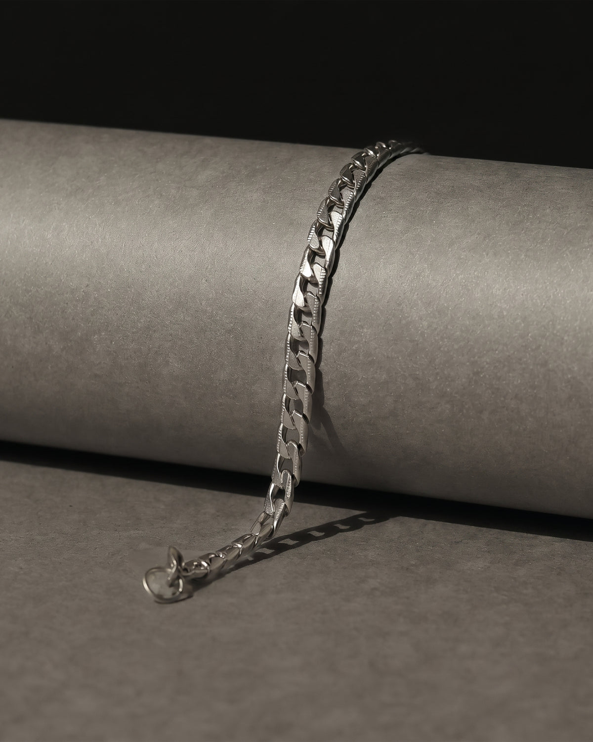Silver Tone Chain Bracelet
