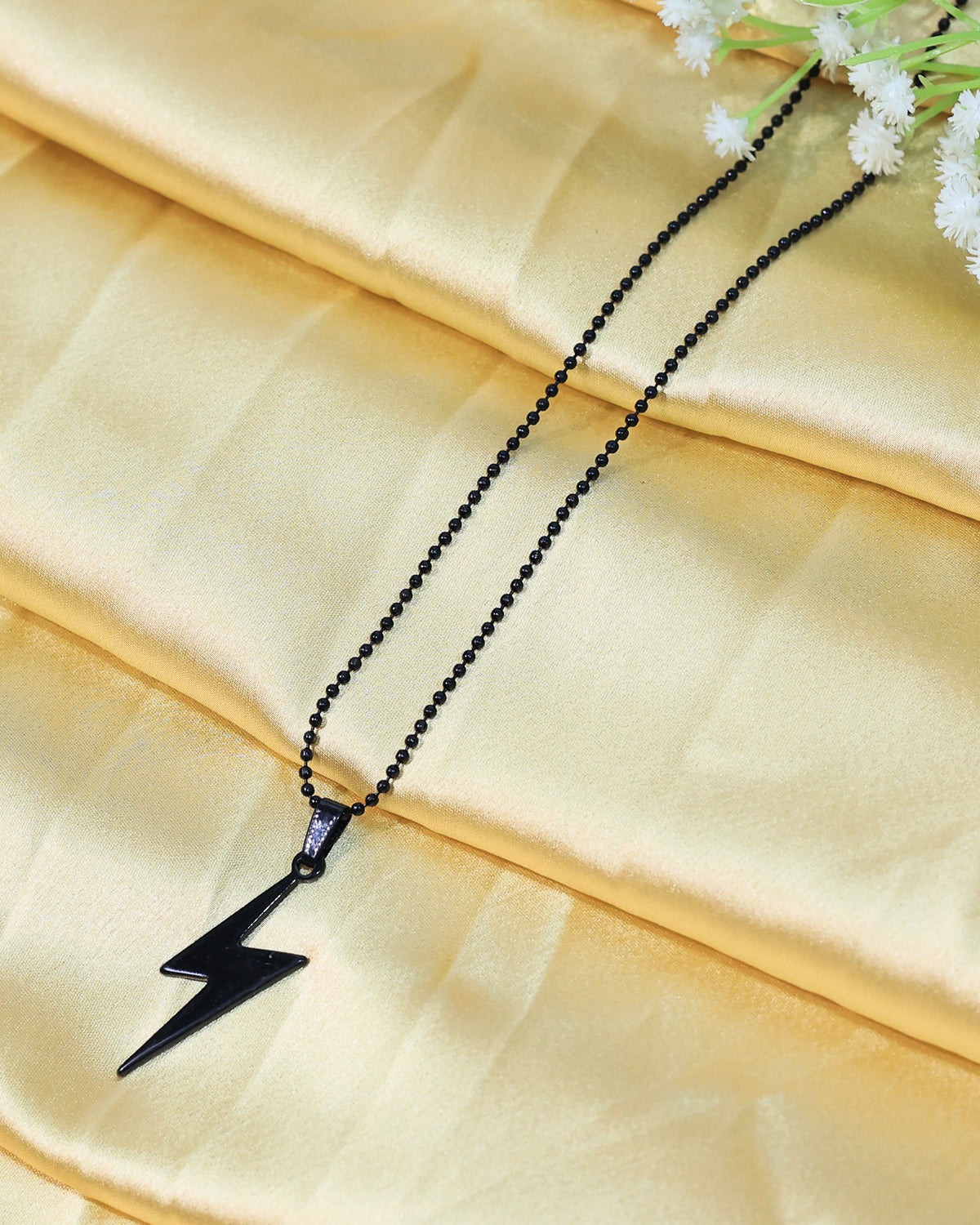 Lightning Bolt Pendant Chain