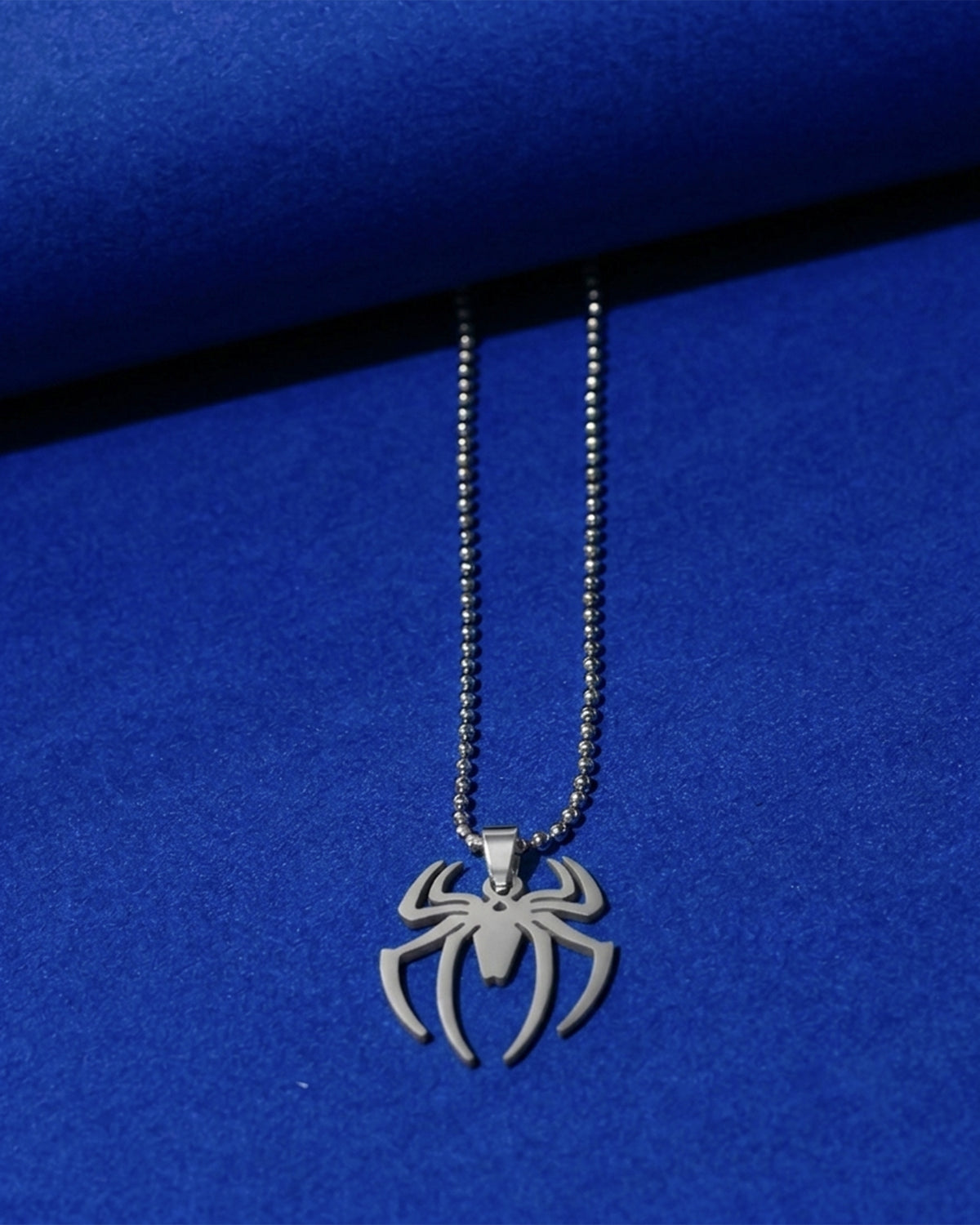 Spider Emblem Beaded Chain