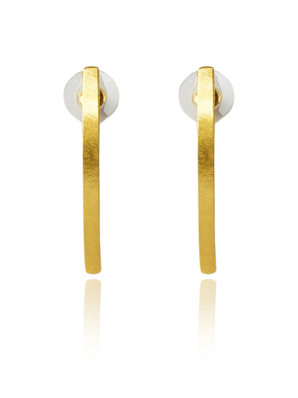 Slim Curved Hoop Earrings