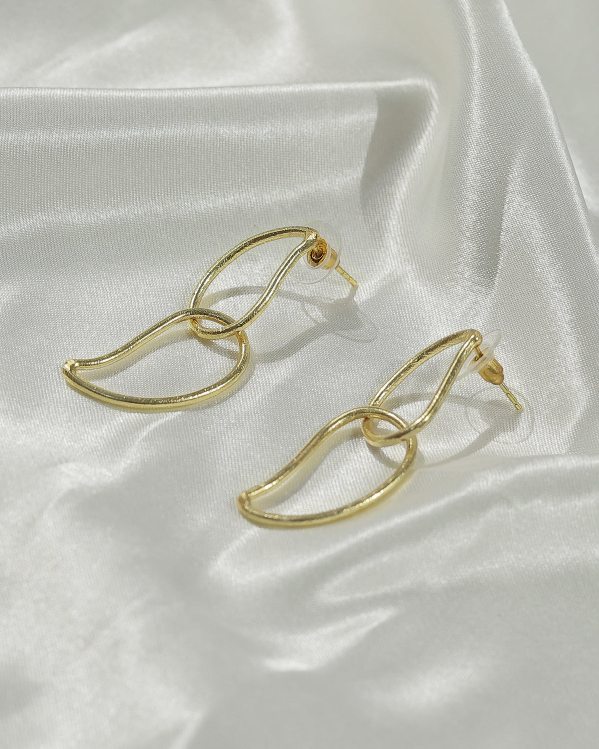Twisted Abstract Drop Earrings
