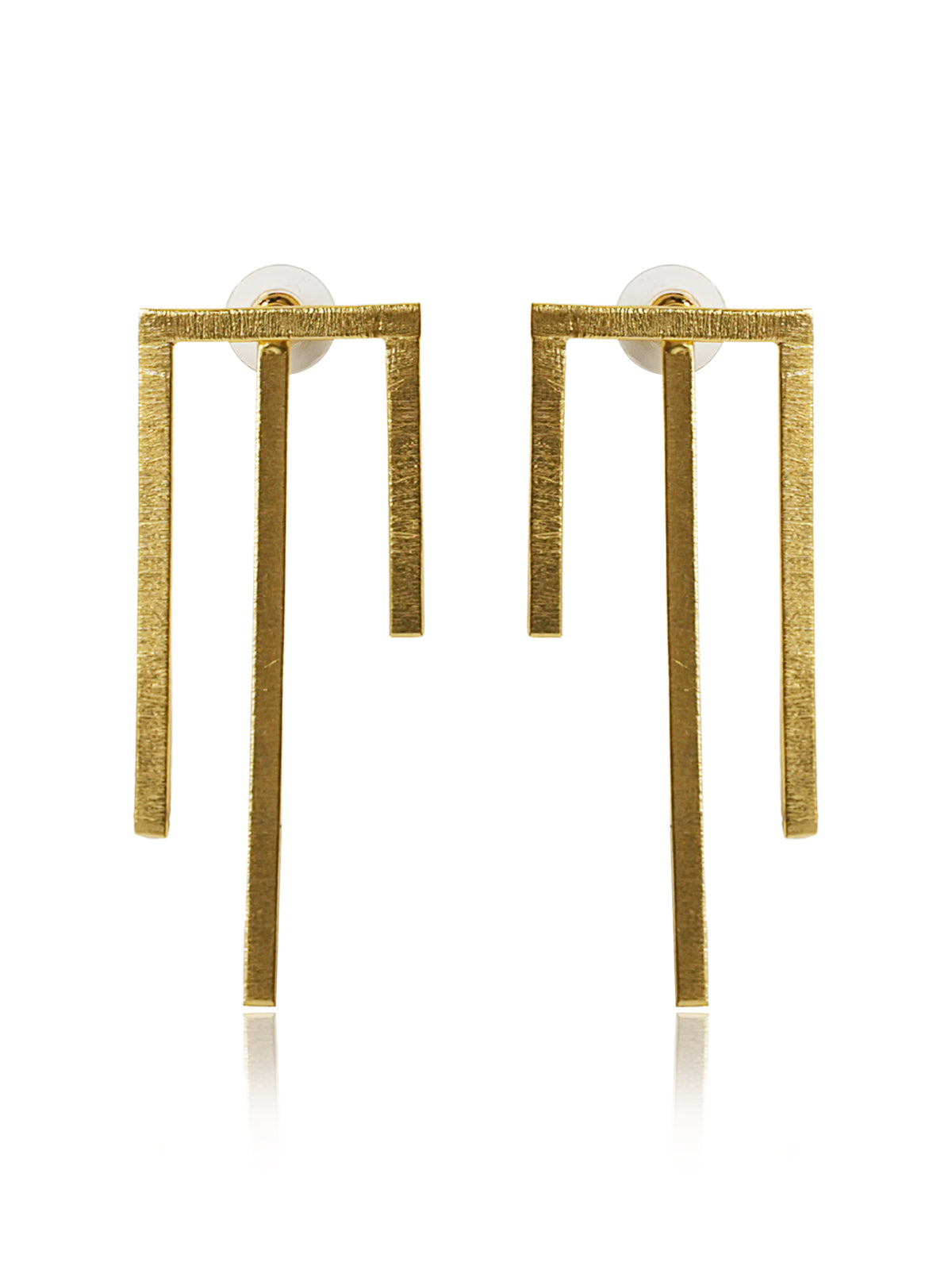 Minimalist Bar Drop Earrings