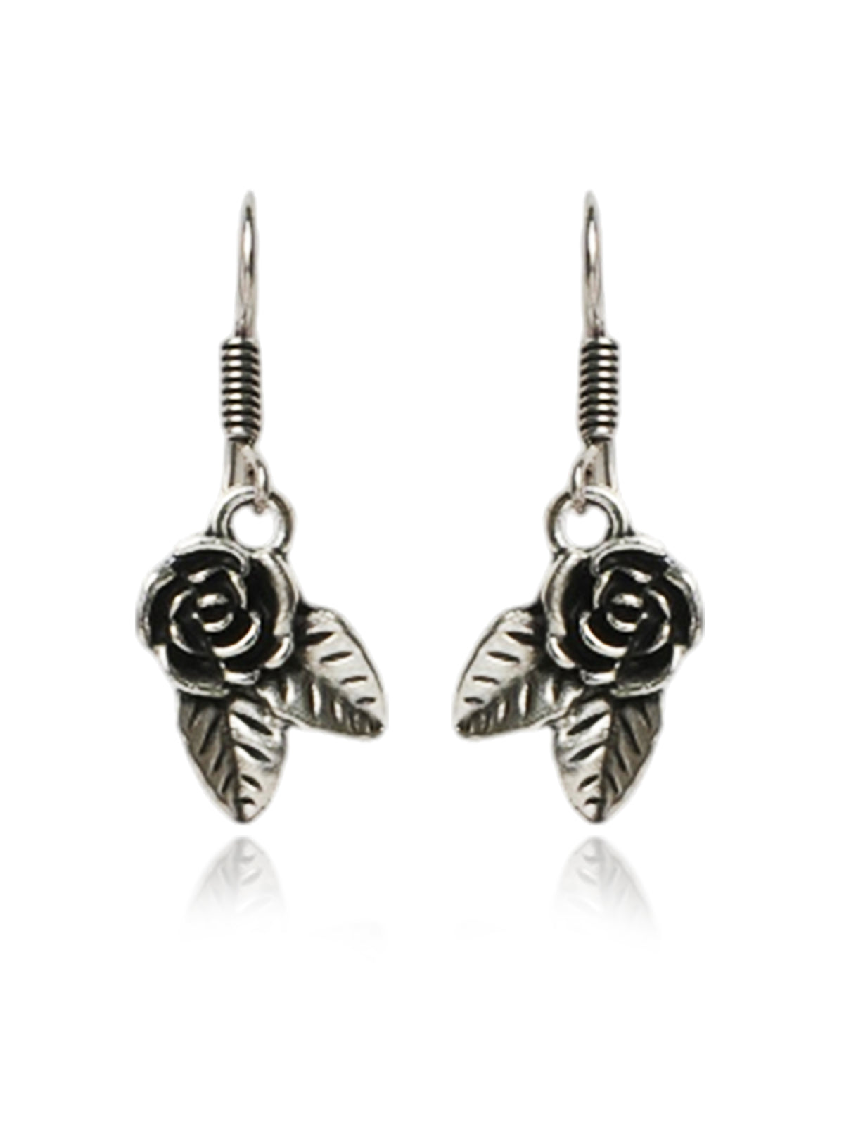 Rose Drop Earrings