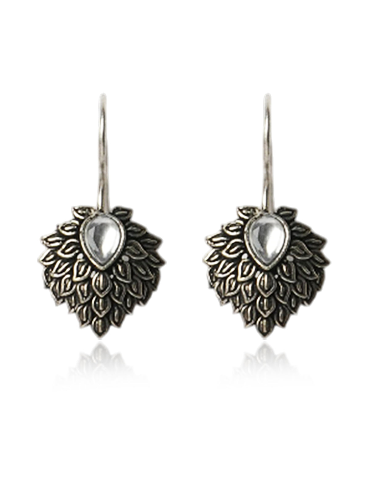 Floral Filigree Drop Earrings
