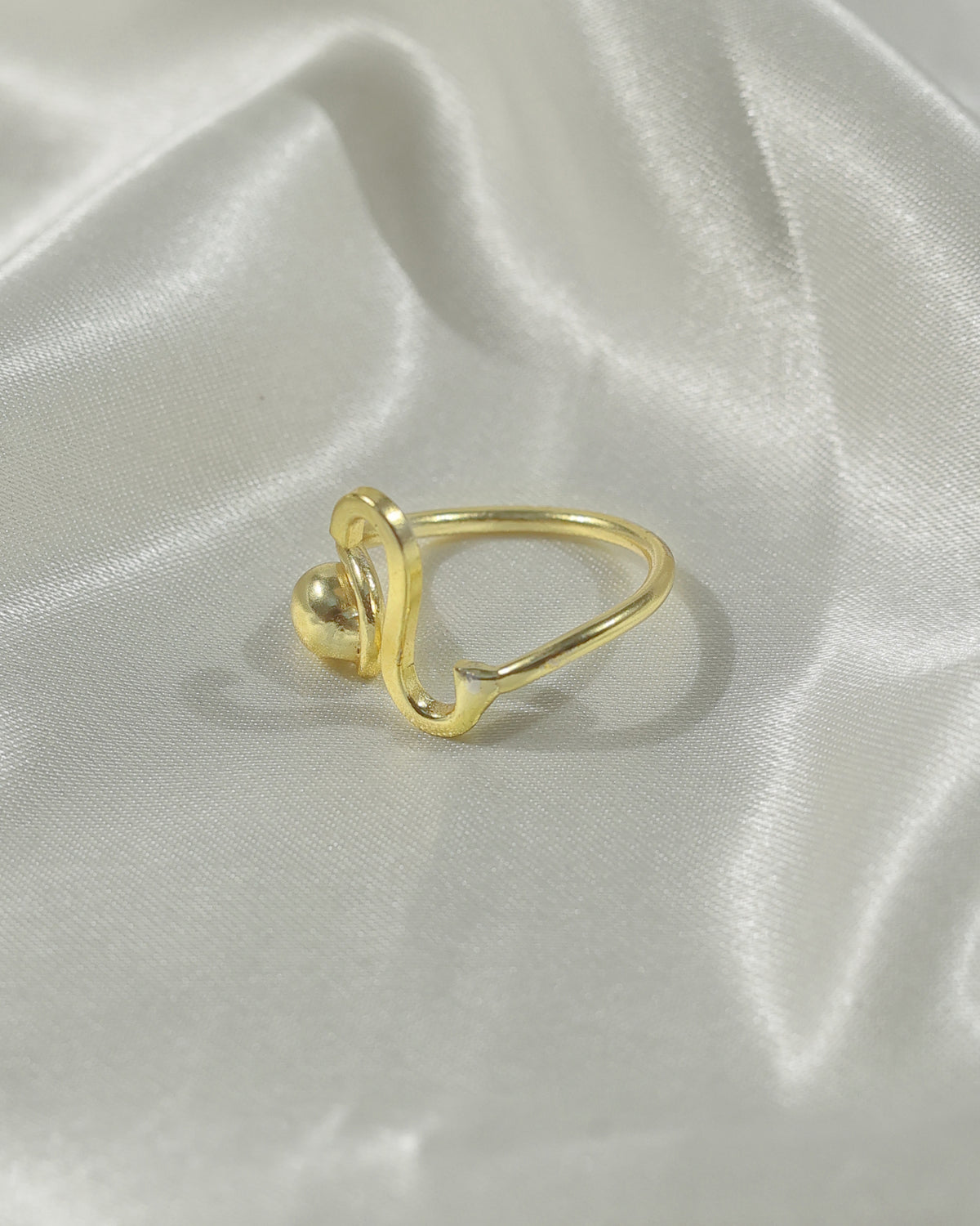 Serpent Curve Ring