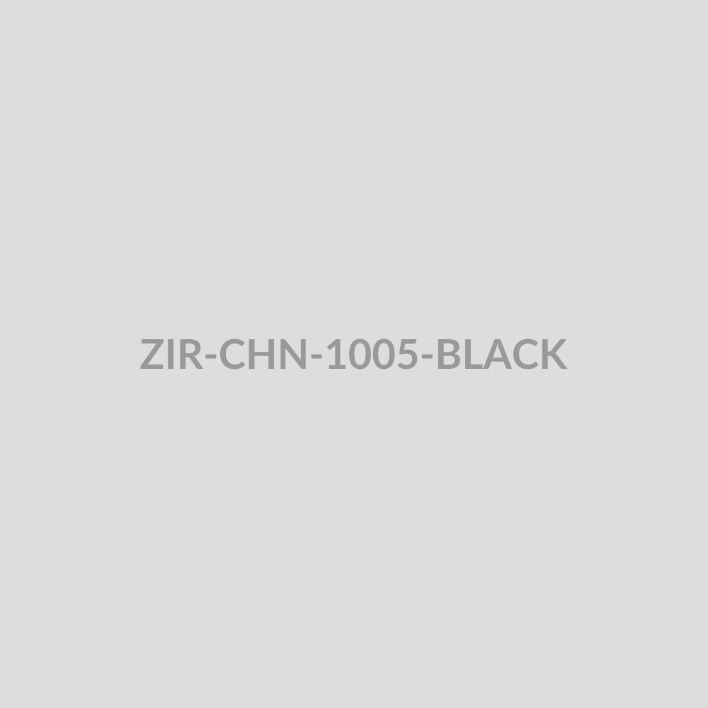Trident Beaded Chain Black - ZIR-CHN-1005-BLACK