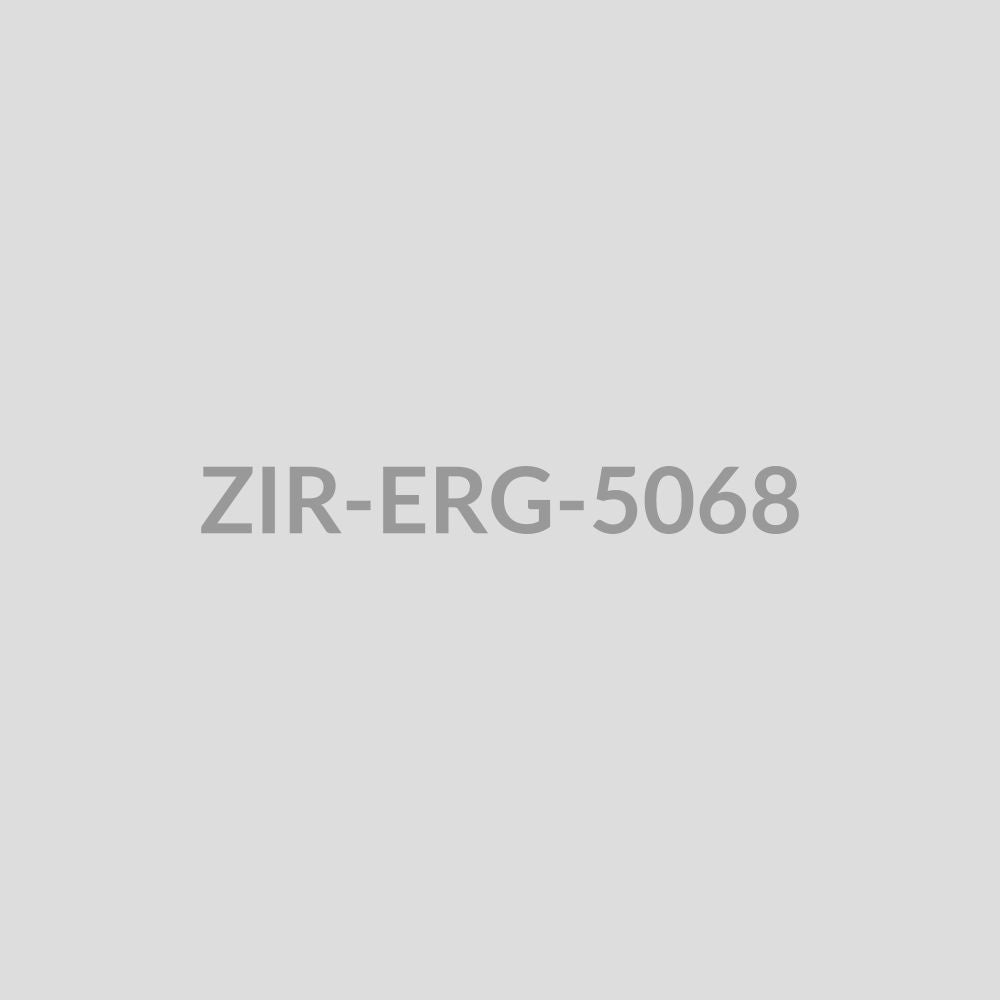 Black Floral Spike Drop Earrings - ZIR-ERG-5068