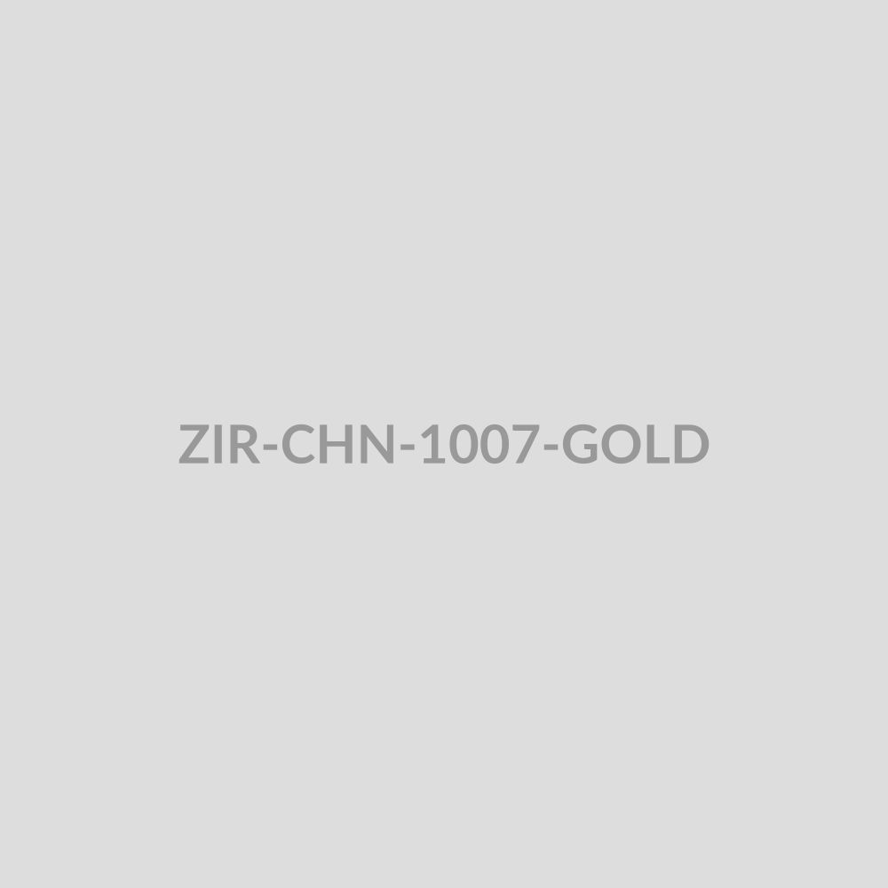 Gold Pendant Chain 1007 - ZIR-CHN-1007-GOLD