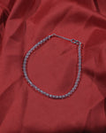 Silver & Gold Bead-Style Anklet