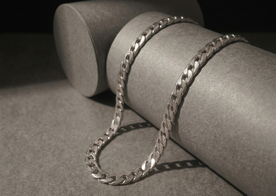 Silver Tone Chain Bracelet