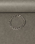 Silver Tone Link Chain Bracelet
