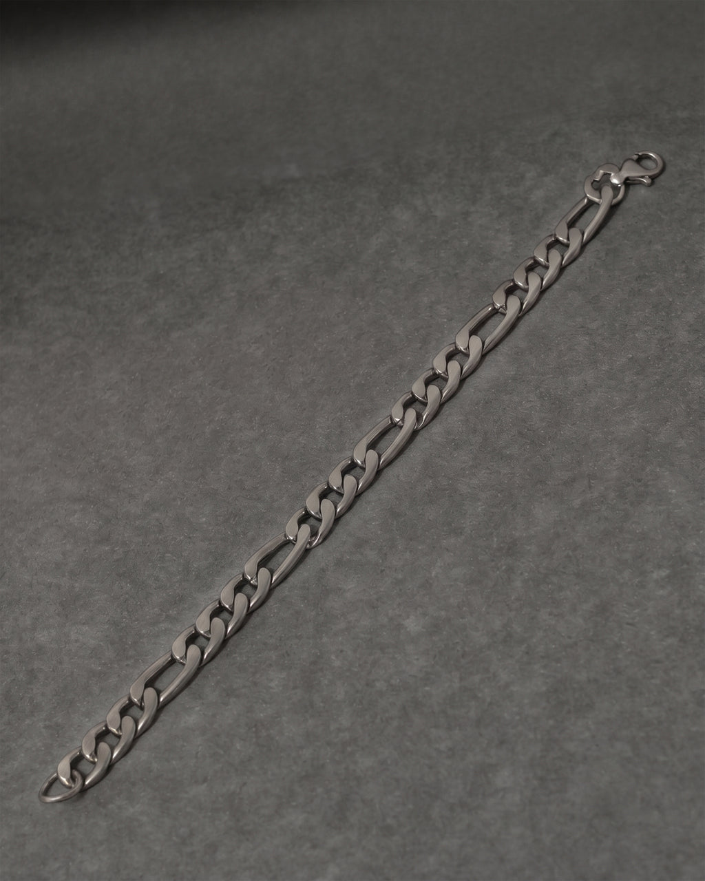 Silver Tone Link Chain Bracelet