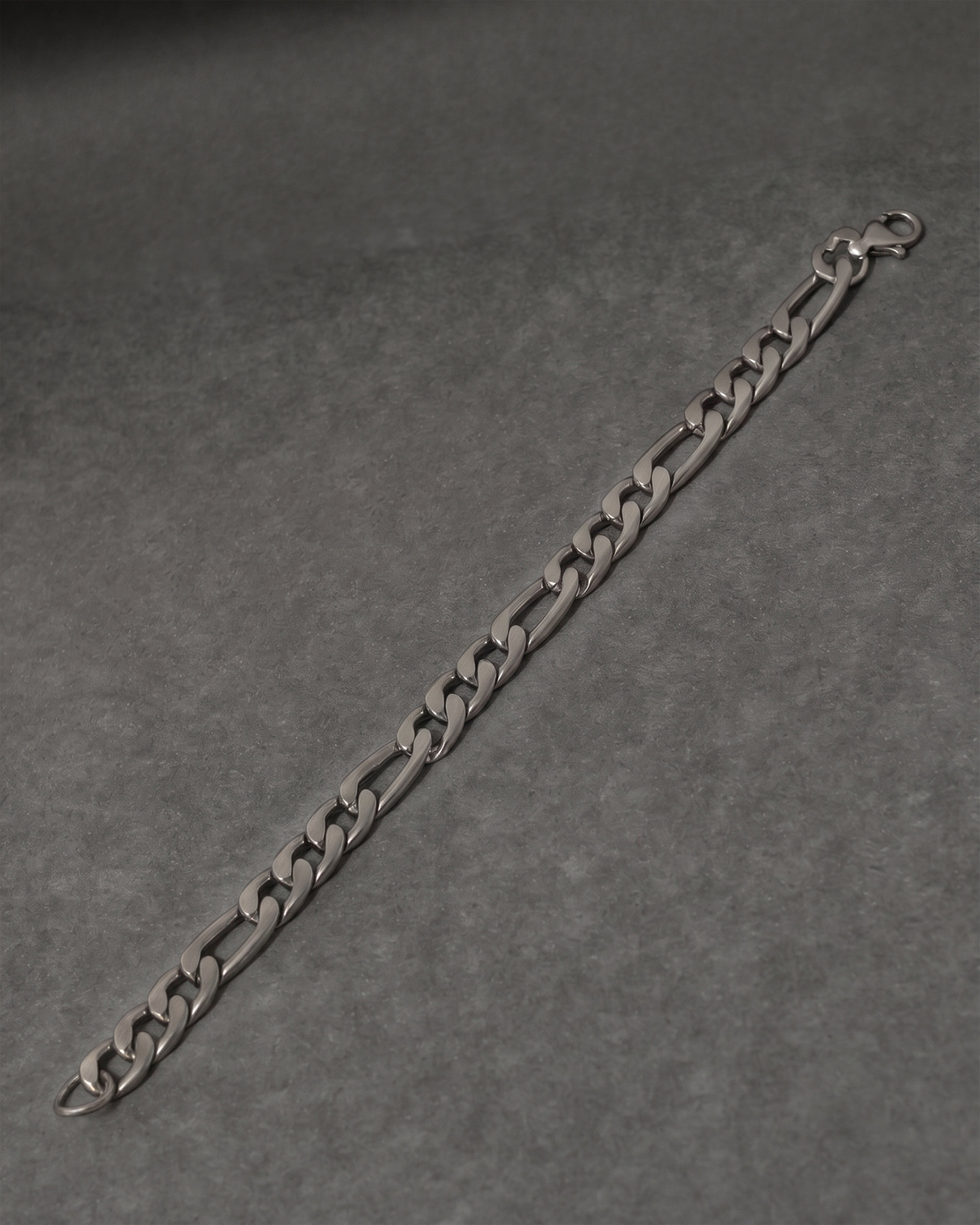 Silver Tone Link Chain Bracelet