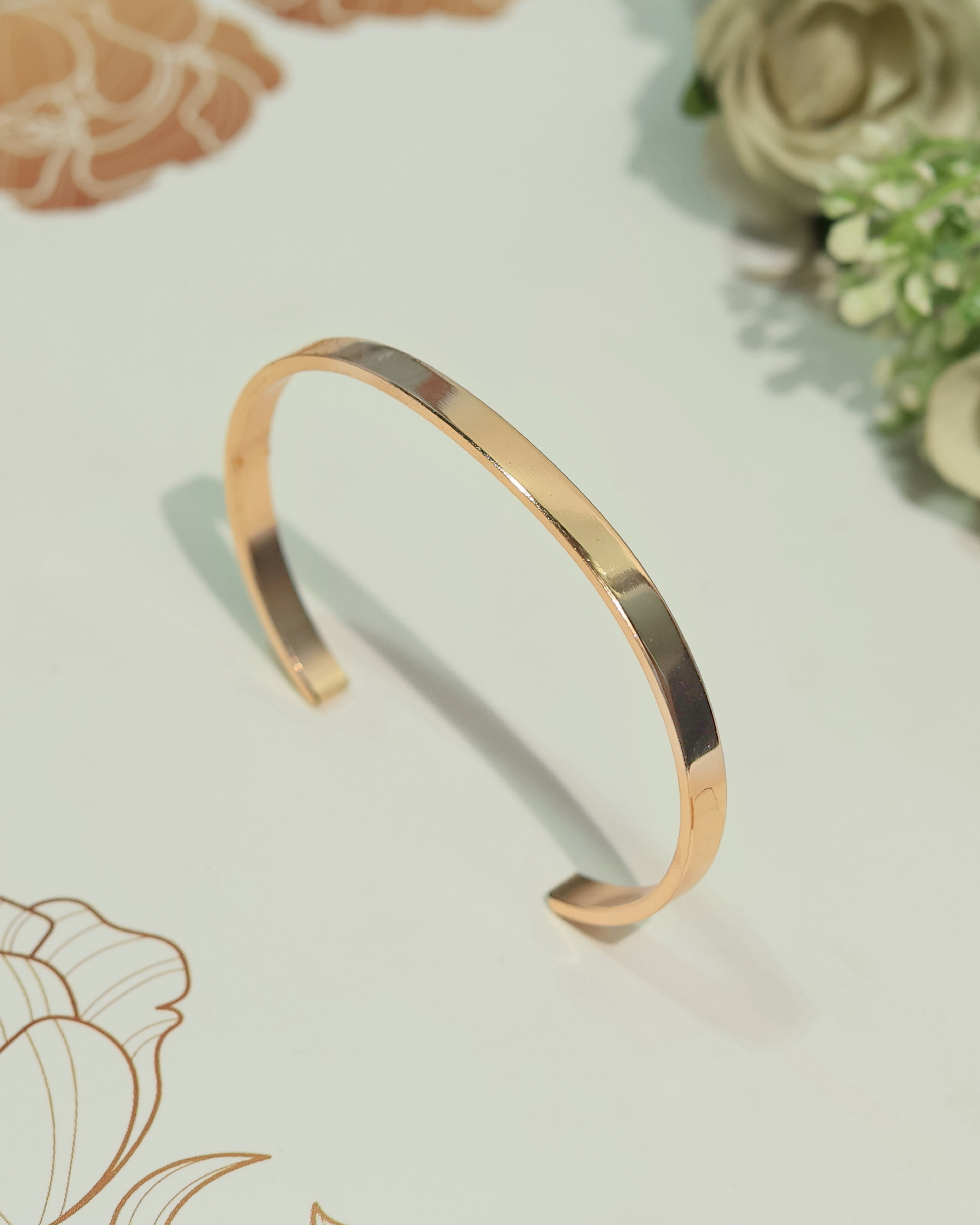Minimalist Open Cuff Bracelet