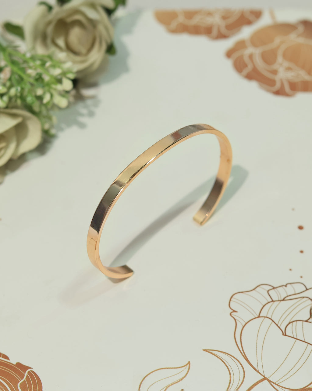 Minimalist Open Cuff Bracelet