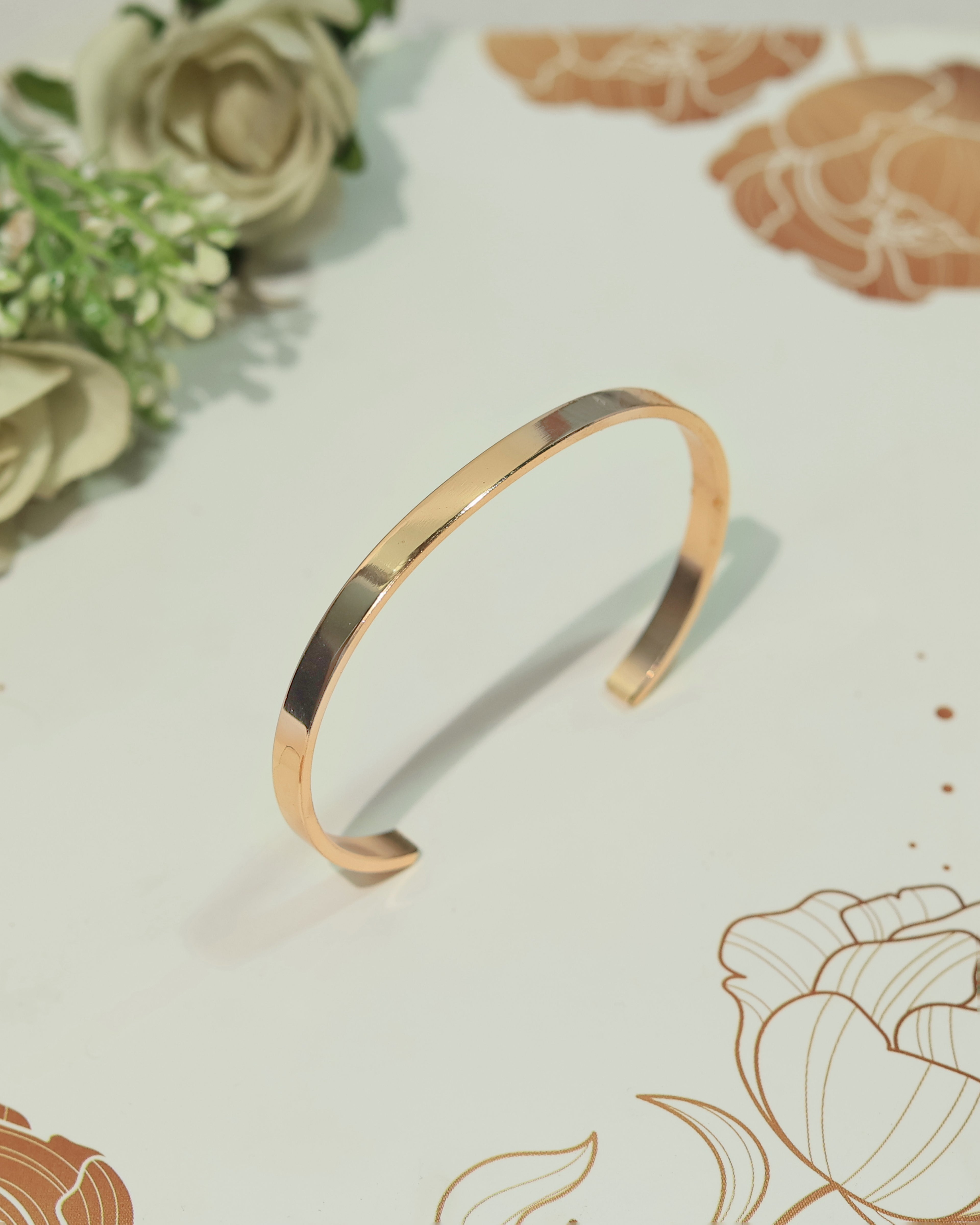 Minimalist Open Cuff Bracelet