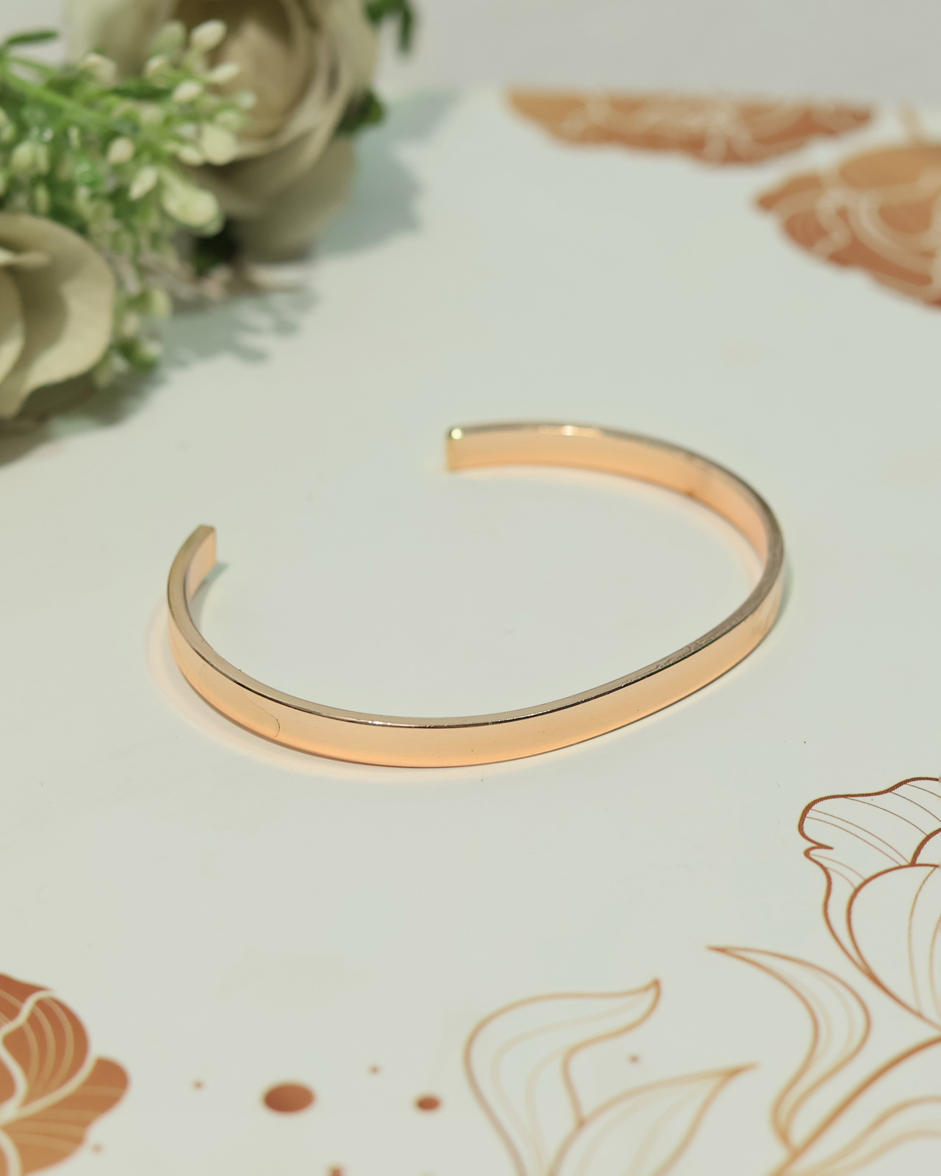 Minimalist Open Cuff Bracelet