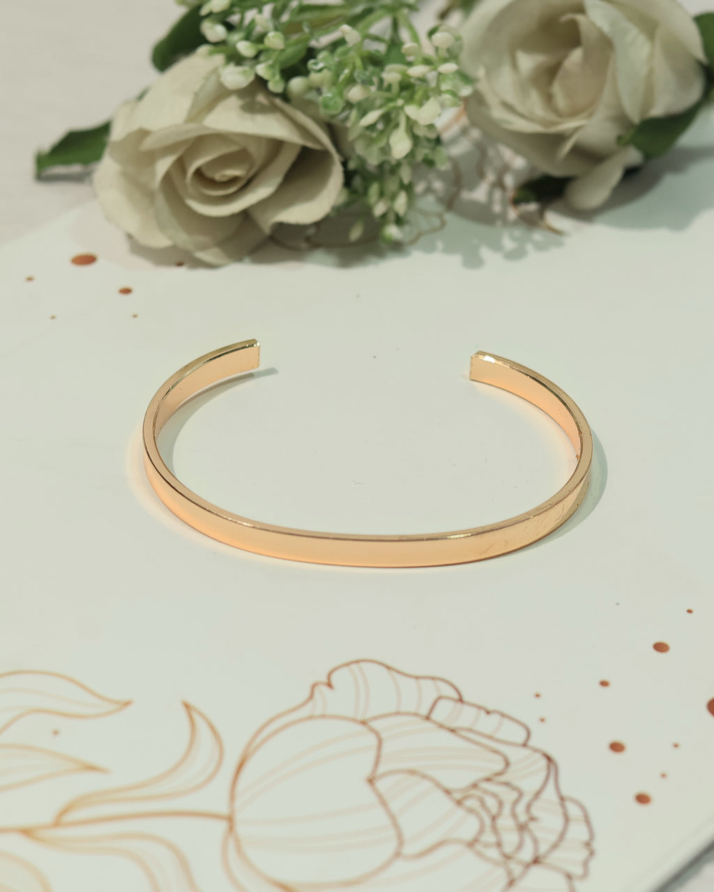 Minimalist Open Cuff Bracelet
