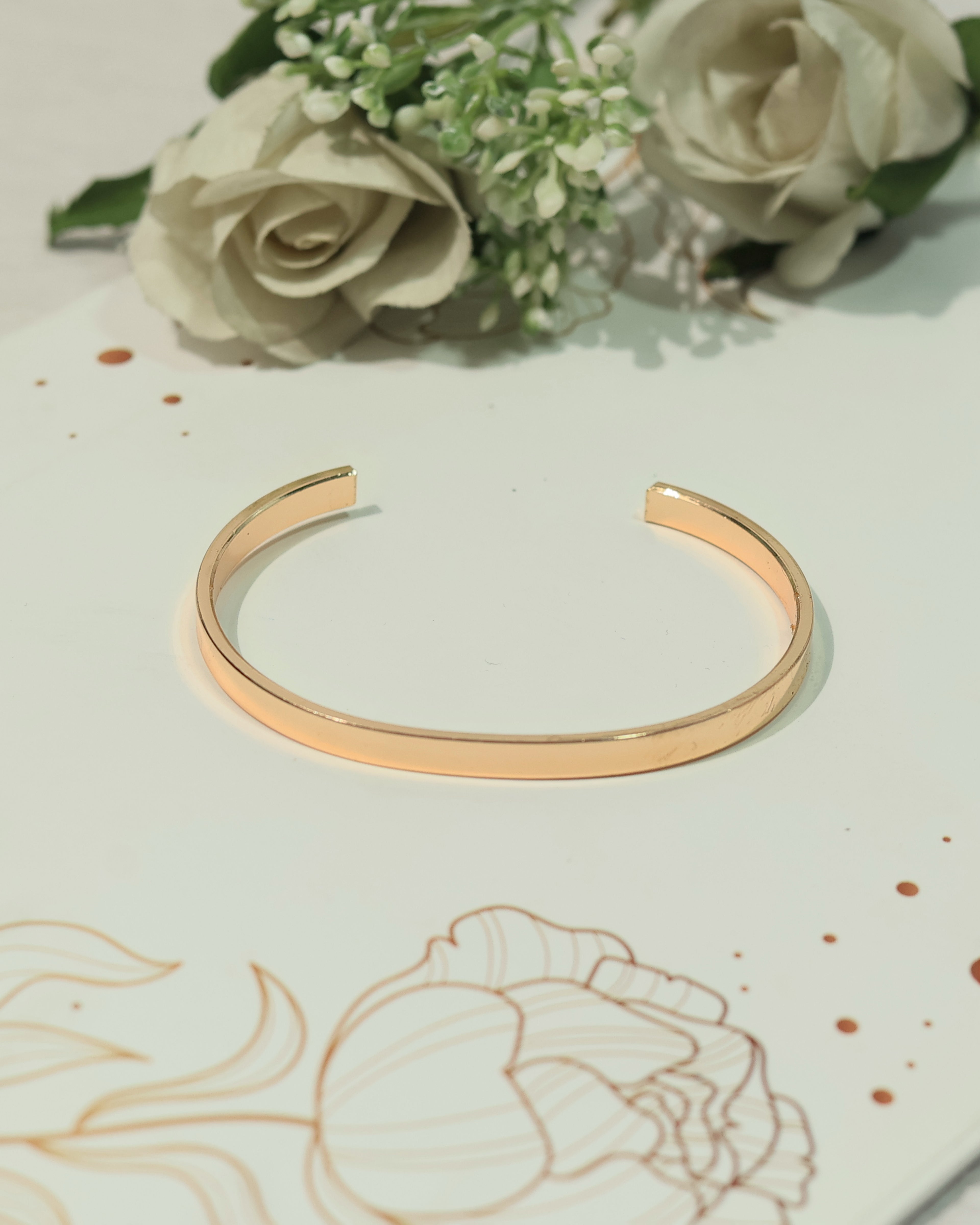 Minimalist Open Cuff Bracelet