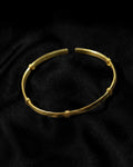 Classic Ring Accent Brass Bracelet