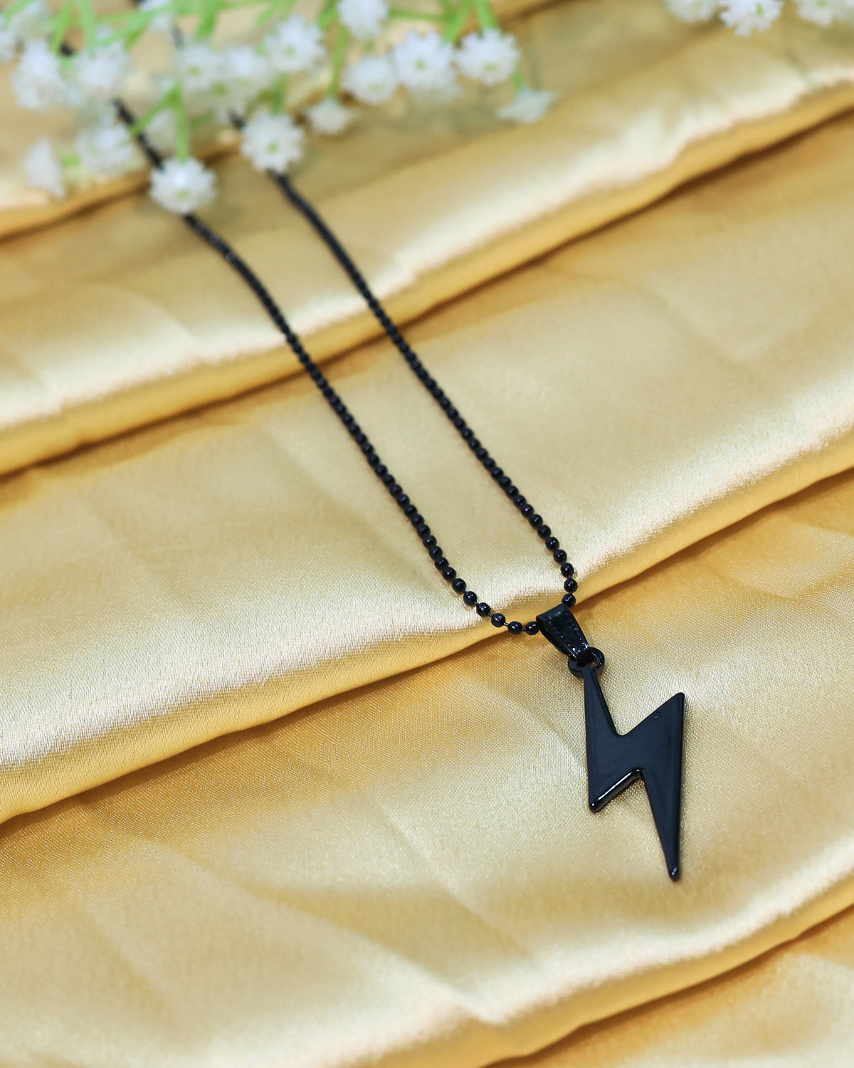 Lightning Bolt Pendant Chain