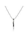 Bar Pendant Beaded Chain