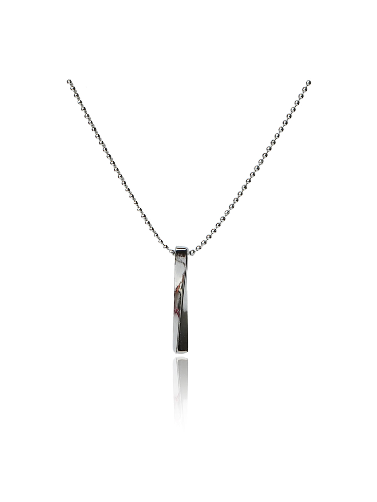 Bar Pendant Beaded Chain