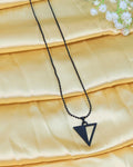 Geometric Triangle Pendant Chain