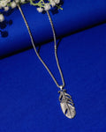 Knight’s Sword & Feather Pendant Chain