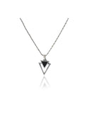 Layered Triangle Pendant Chain