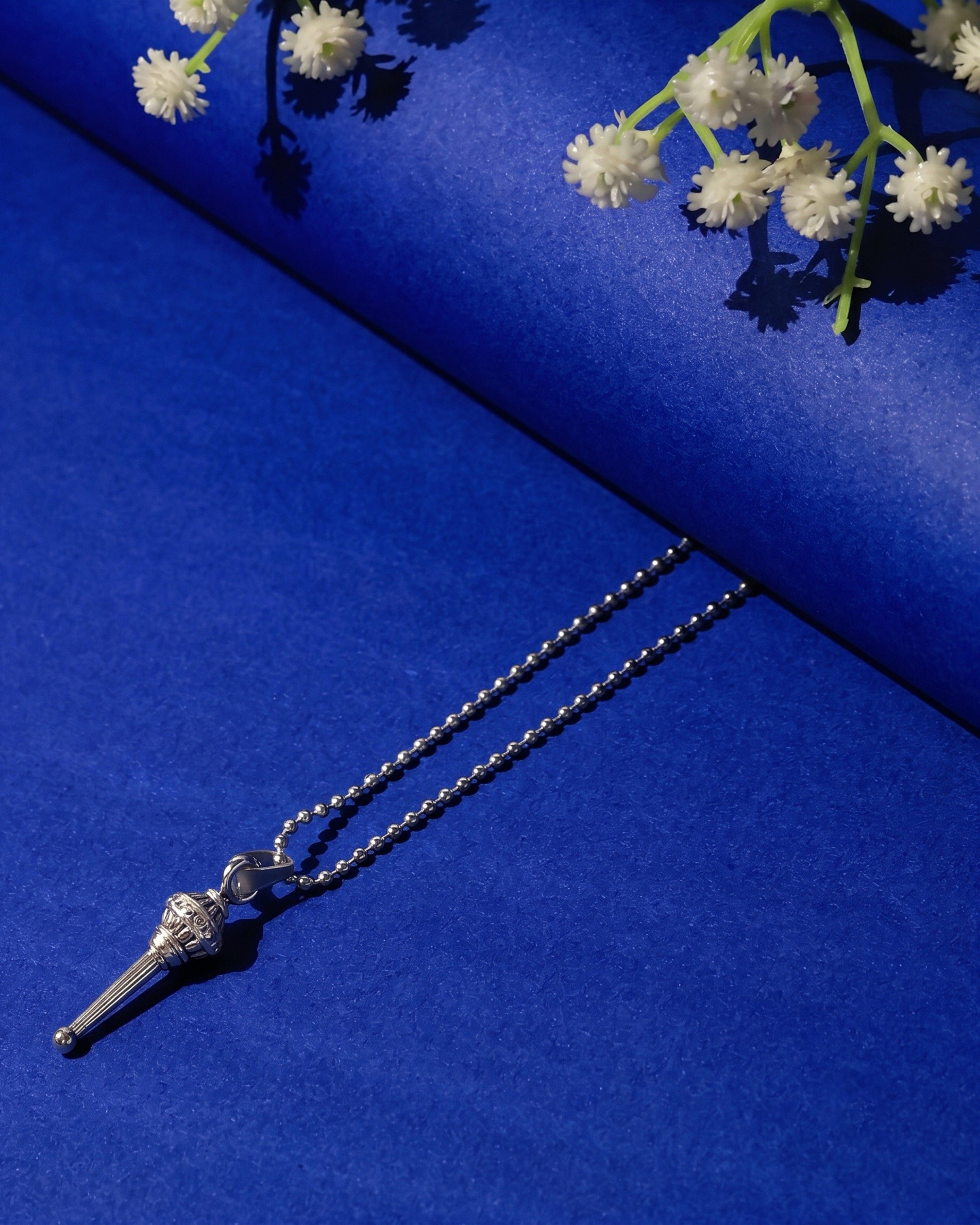Classic Hanumanji Gada with Statement Chain