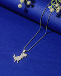 Google Dinosaur Pixel Pendant Chain
