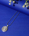 Om Symbol Beaded Pendant Chain
