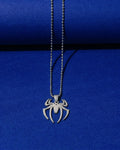 Spider Emblem Beaded Chain