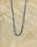 Silver Interwoven Link Chain