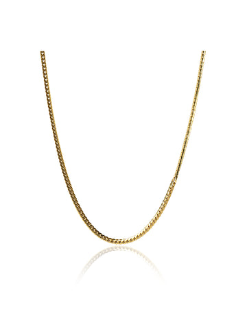 Classic Textured Link Chain