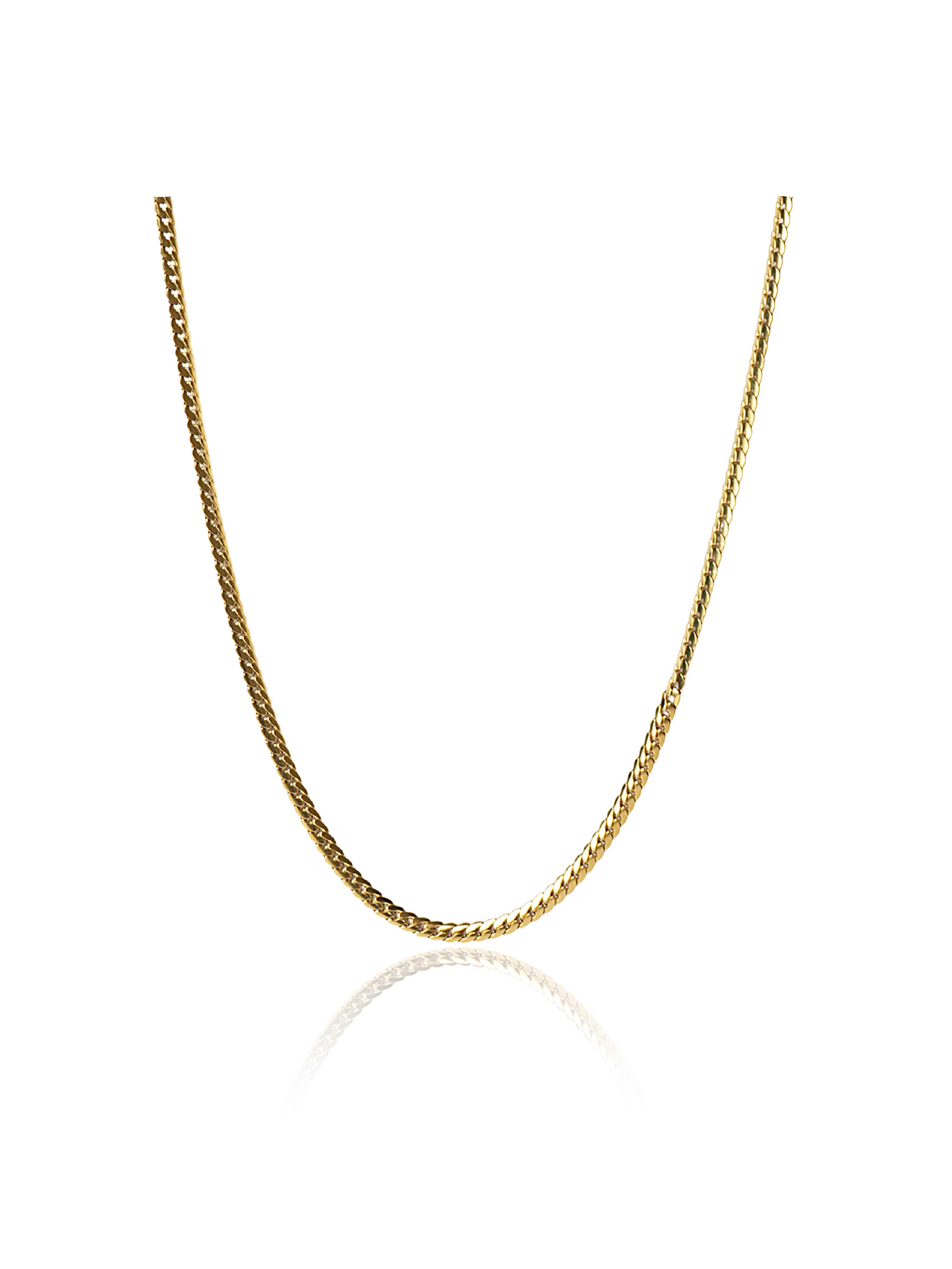 Classic Textured Link Chain