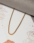 Gold Braided Rope Link Chain