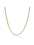 Gold Braided Rope Link Chain