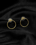 Minimalist Double Circle Hoop Earrings