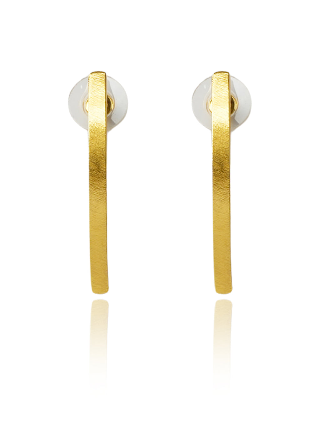 Slim Curved Hoop Earrings