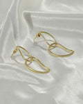 Twisted Abstract Drop Earrings