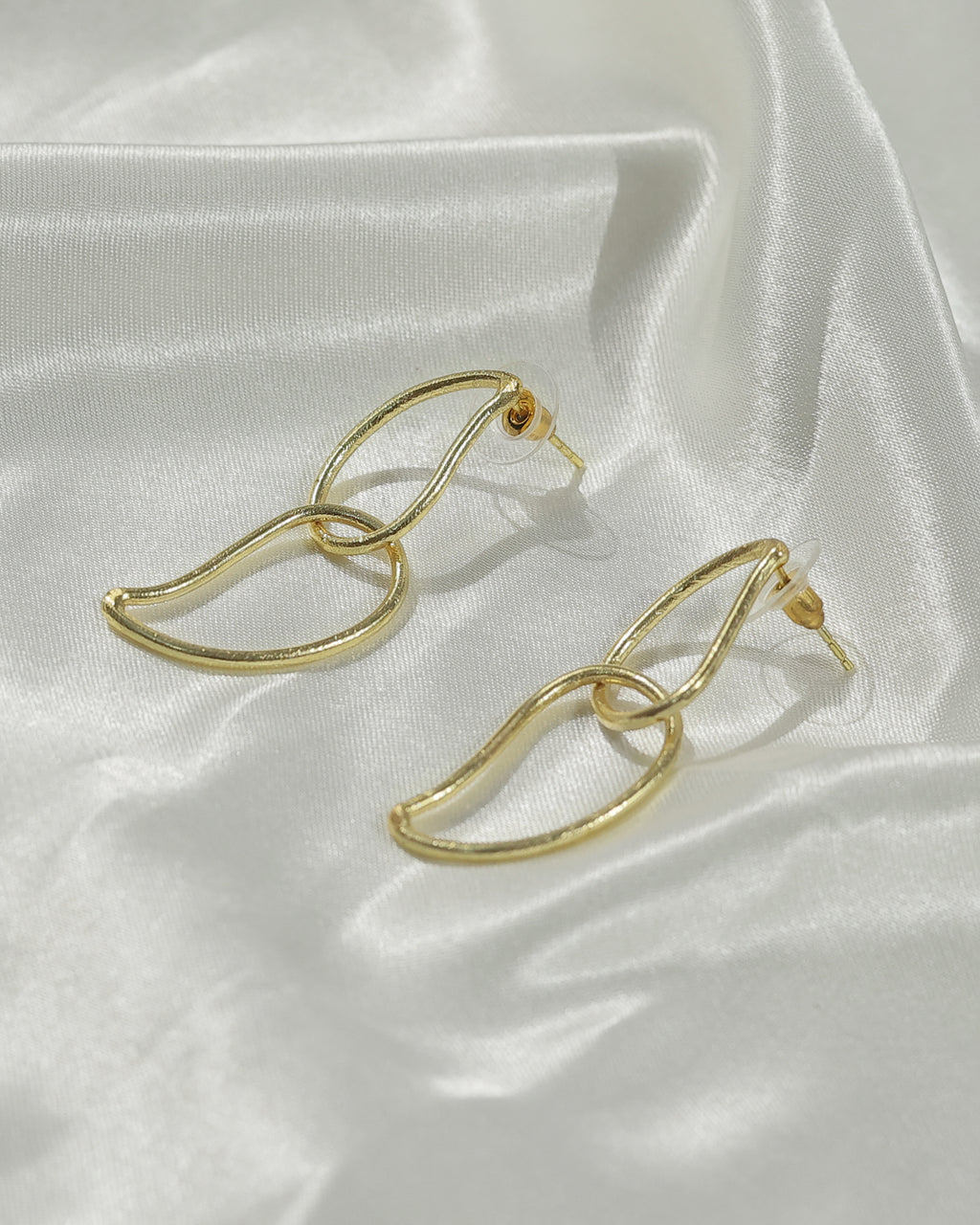 Twisted Abstract Drop Earrings