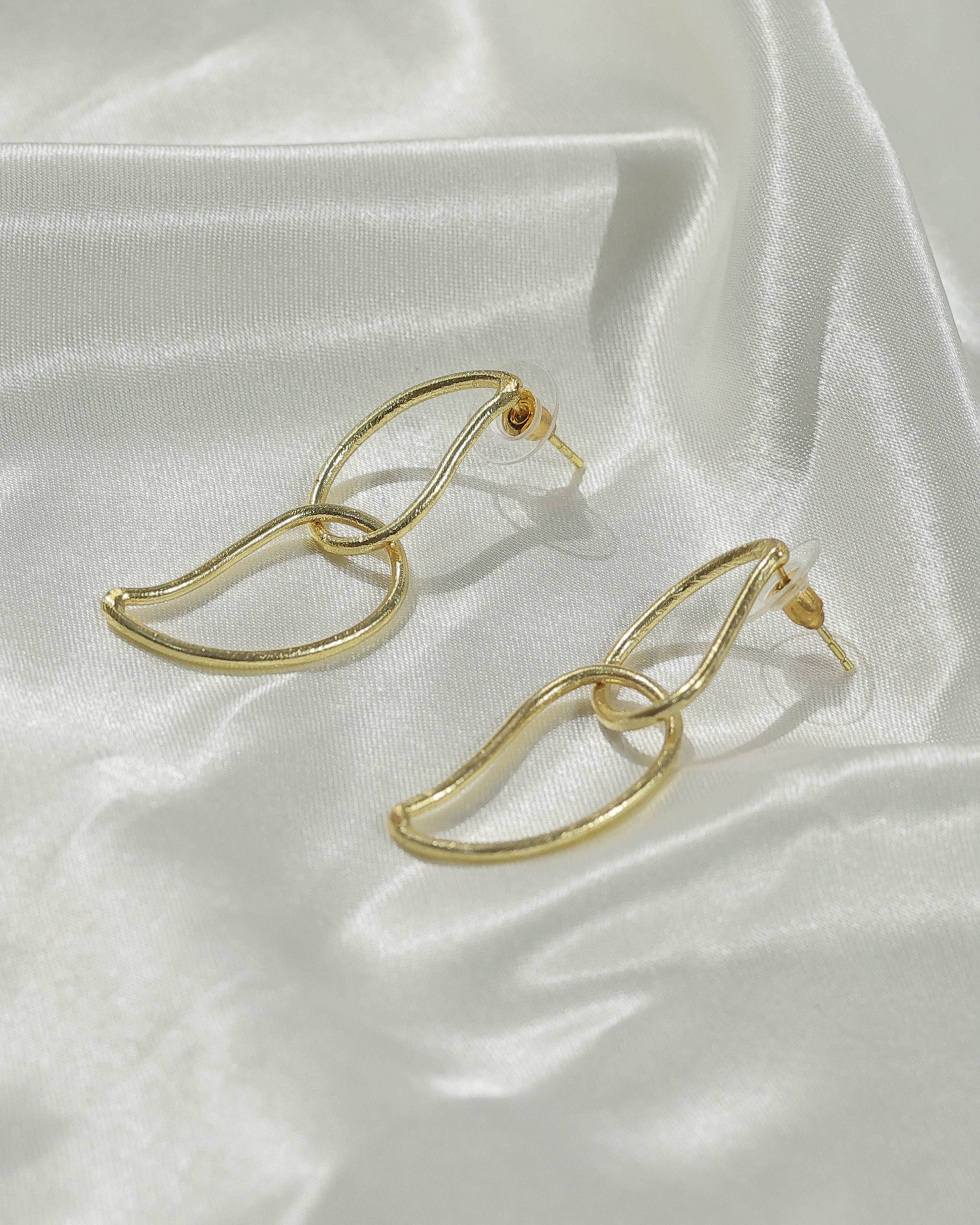 Twisted Abstract Drop Earrings