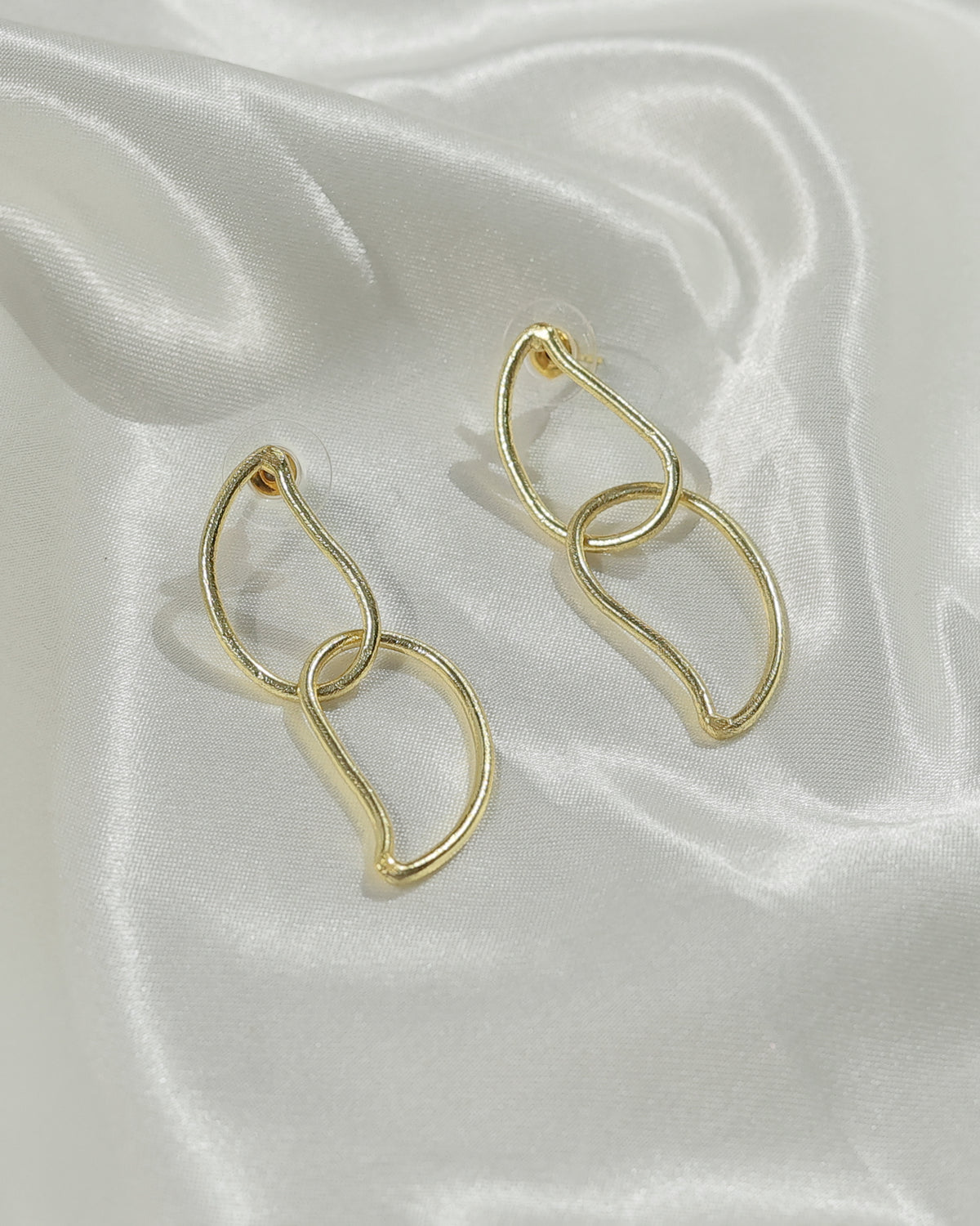 Twisted Abstract Drop Earrings
