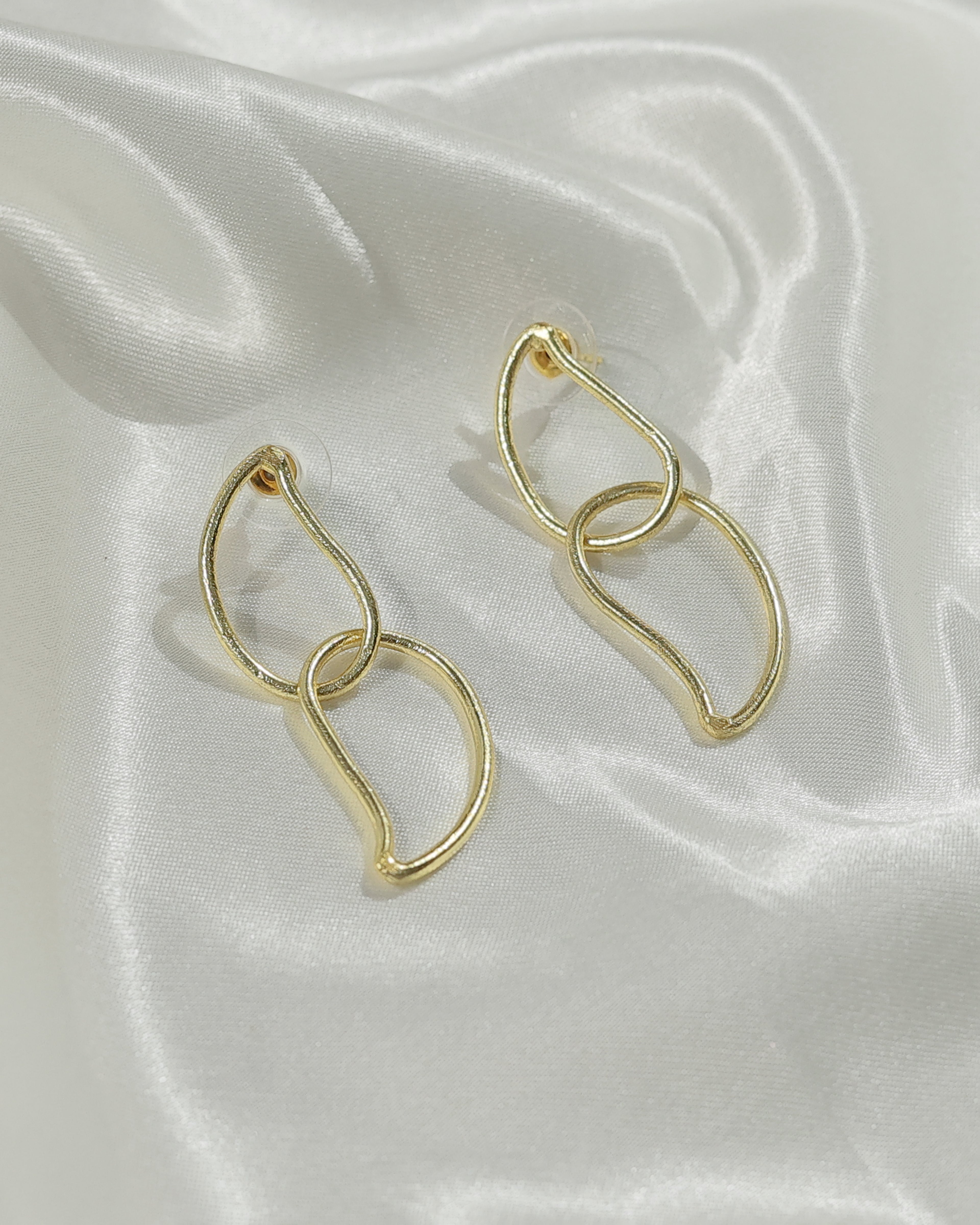 Twisted Abstract Drop Earrings