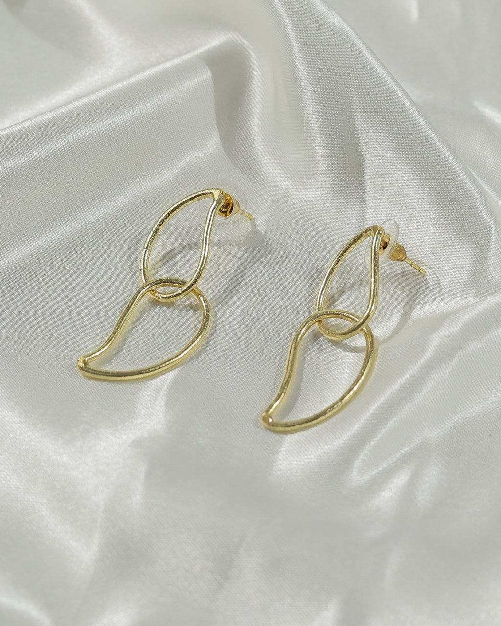 Twisted Abstract Drop Earrings