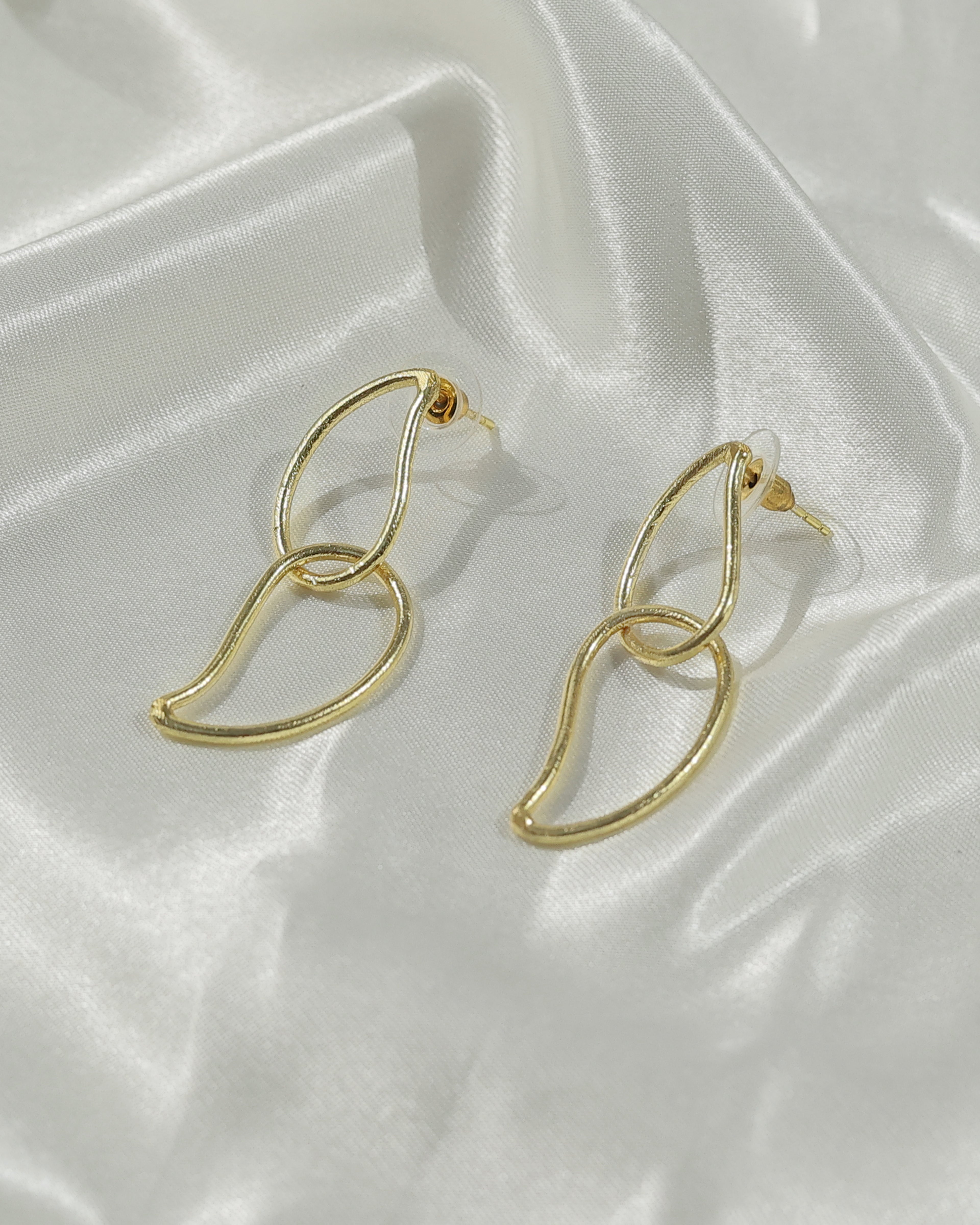 Twisted Abstract Drop Earrings