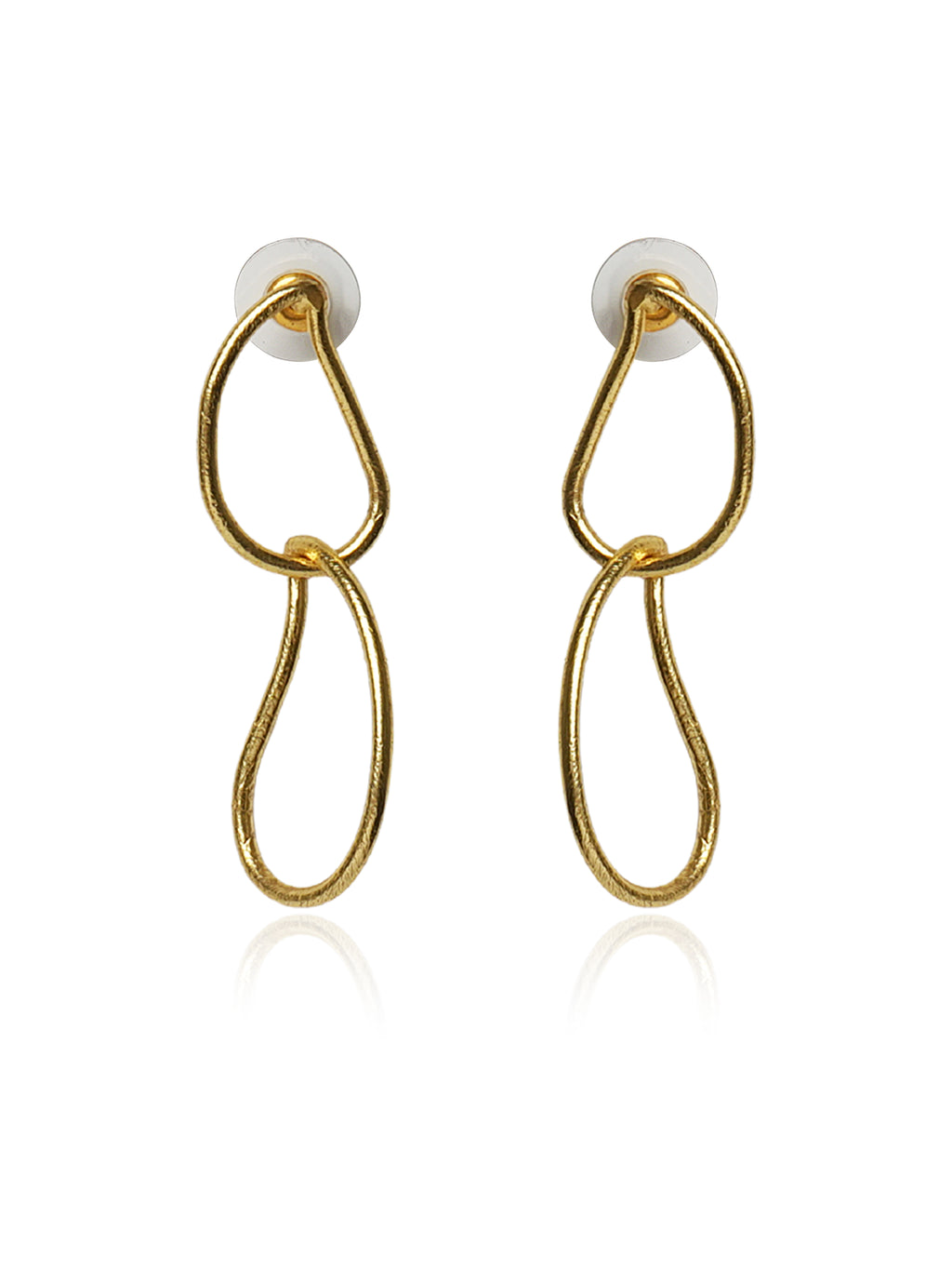 Twisted Abstract Drop Earrings