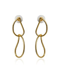 Twisted Abstract Drop Earrings